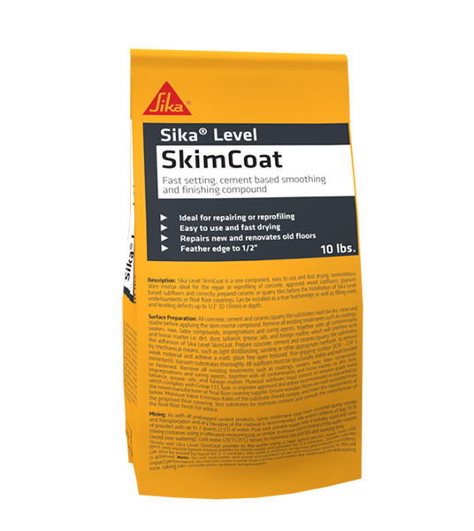 Image of Sika Level SkimCoat - per 10lb Bag (4 Bags/Case)